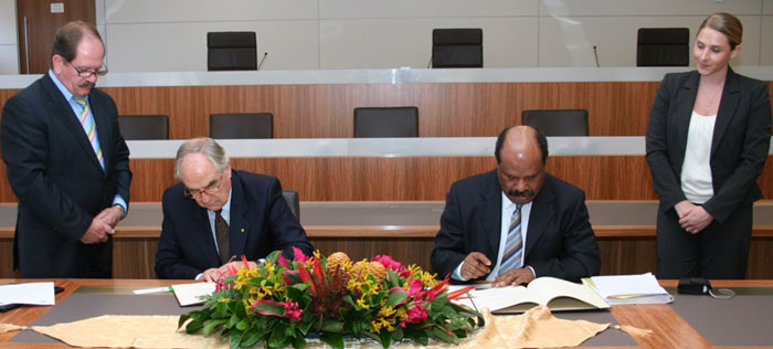 PNG MoU Signing - PGSP III